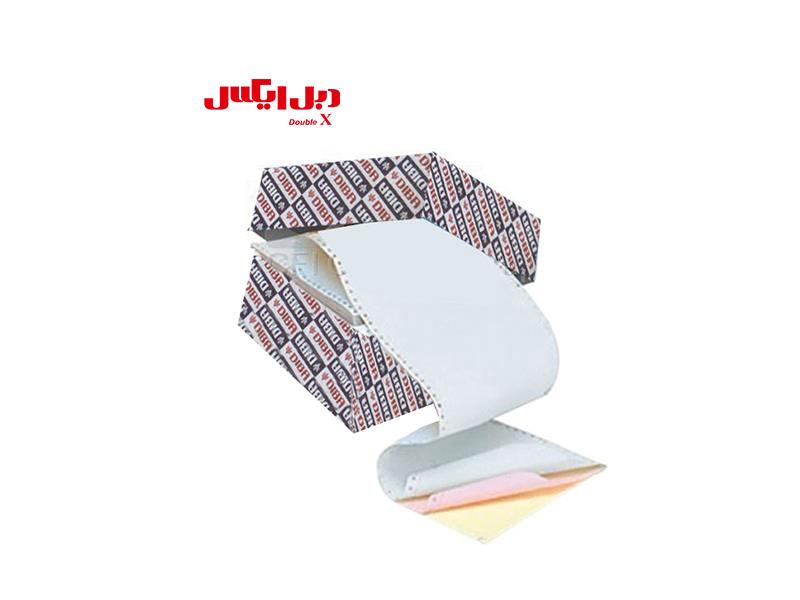 کاغذ های ستونی لیرا در قطع ۸۰ سه نسخه کاربن لس ۳Lپرفراژ دار